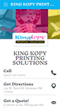 Mobile Screenshot of kingkopy.com