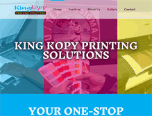 Tablet Screenshot of kingkopy.com